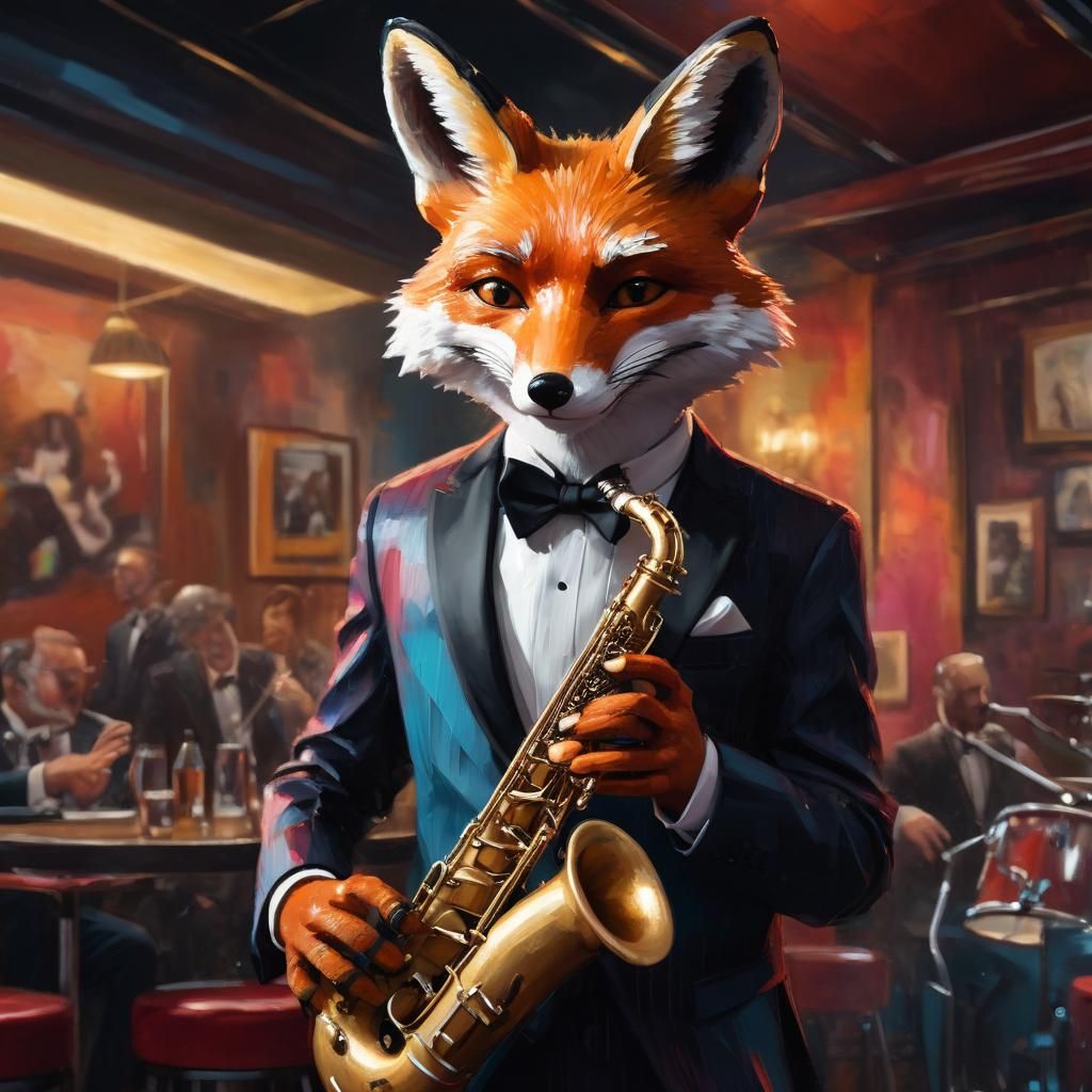 Smooth Foxy Jazz  by @Galfrid Brumfield