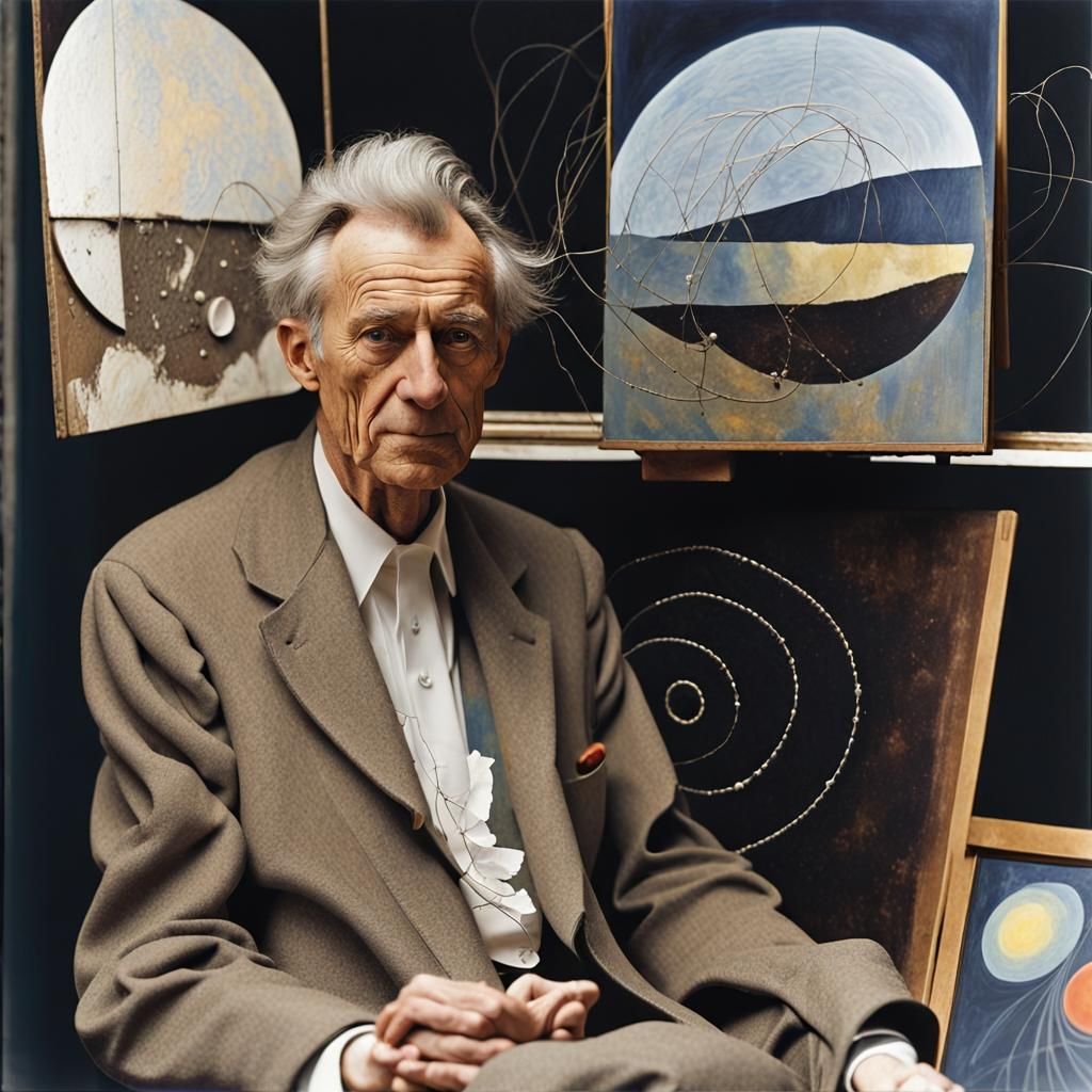 Art Master at Boarding School - K.H. Ives -
NB: This, is obviously not Master Ives but similar type - and I wish to Honor him after all these years!