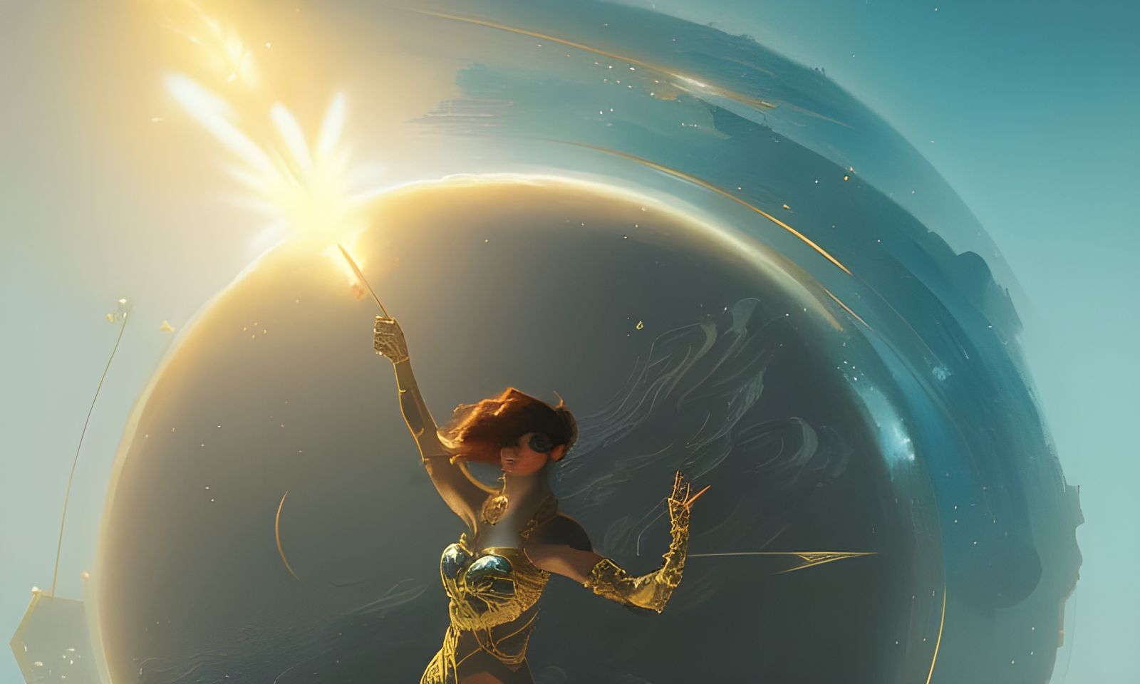 Magical sorcerer