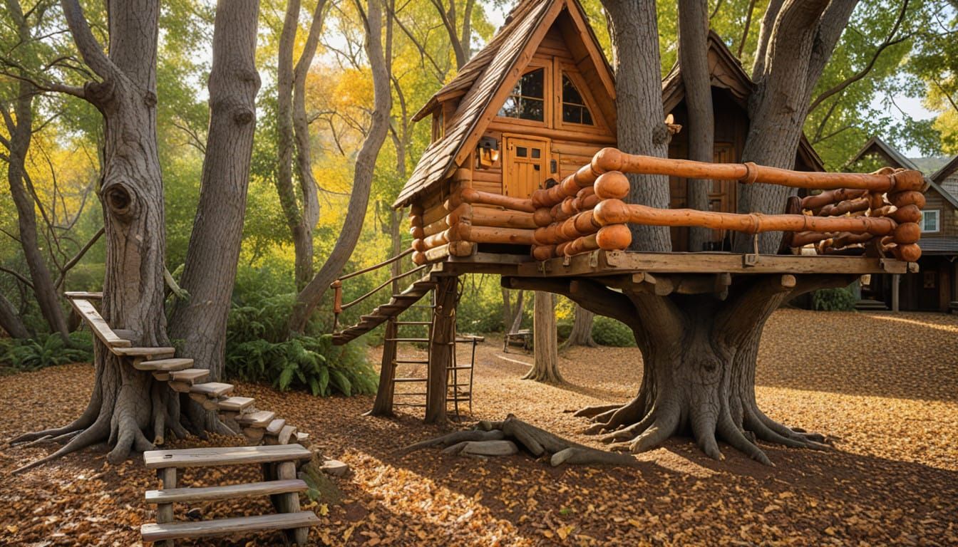 treehouse in the park