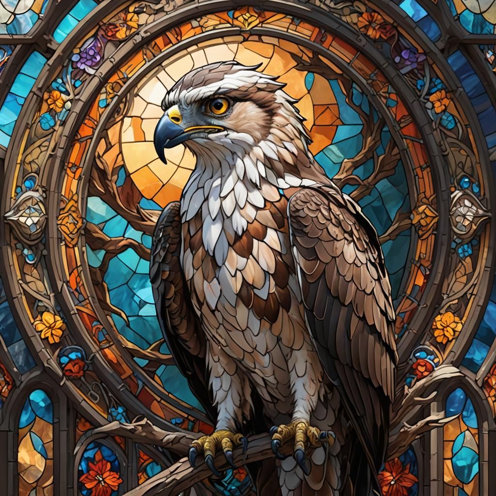 The Stained Glass and the Osprey!