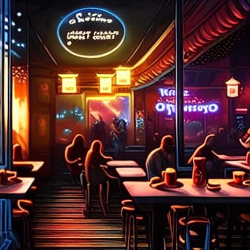 Night Cafe - AI Generated Artwork - NightCafe Creator