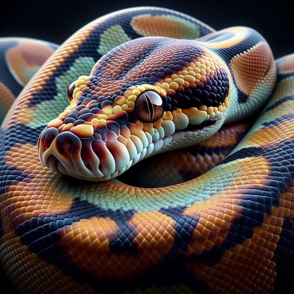 Vulcan my ball python