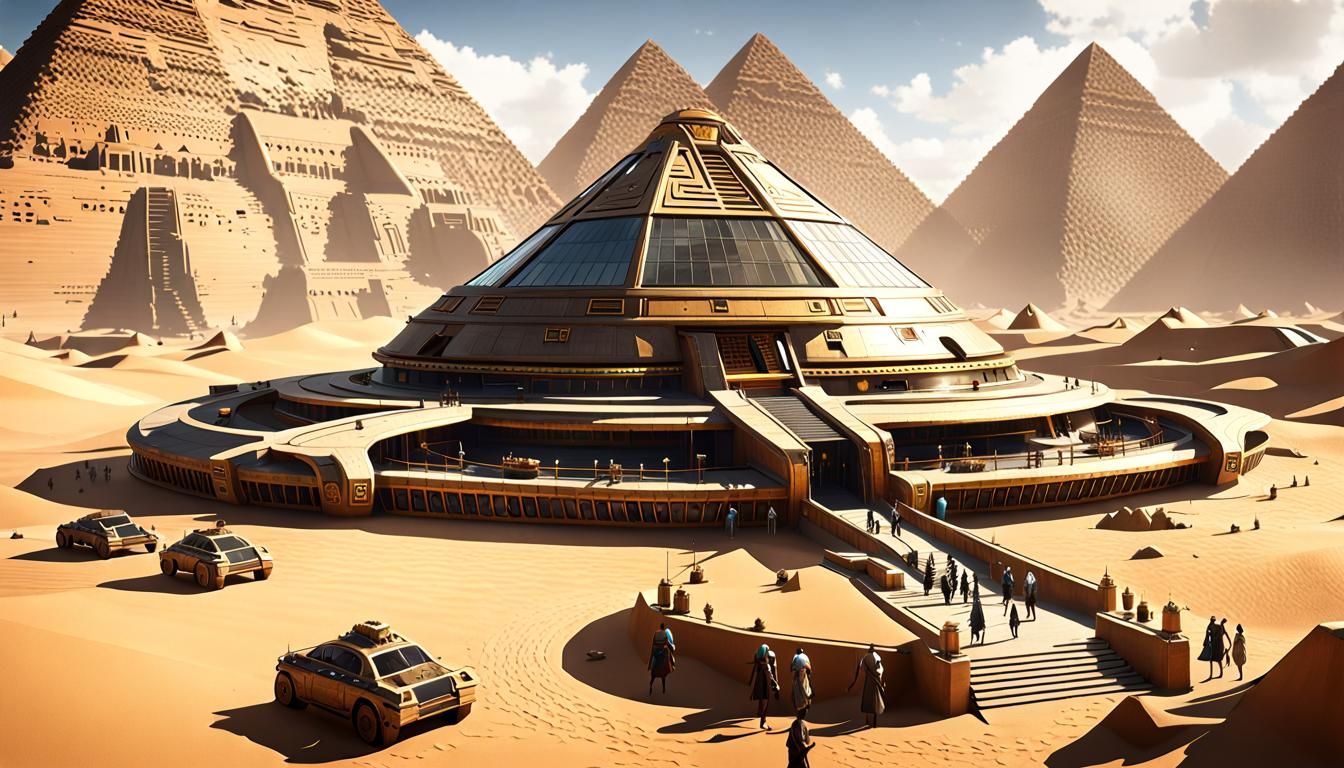 Egypt iof 3500 AD