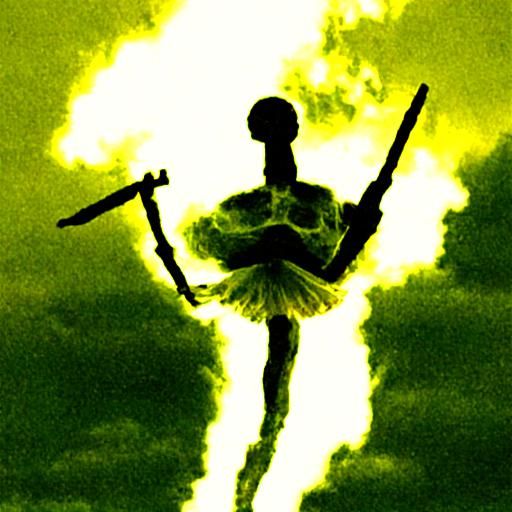 Ballet dancer of the apocalypse