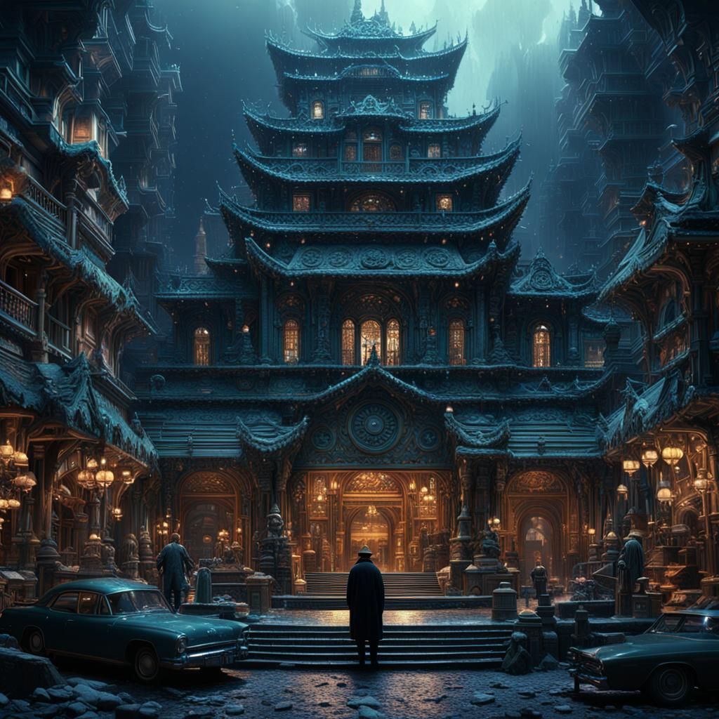 Epic 3D Digital Matte Painting