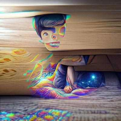 The boy under my bed.