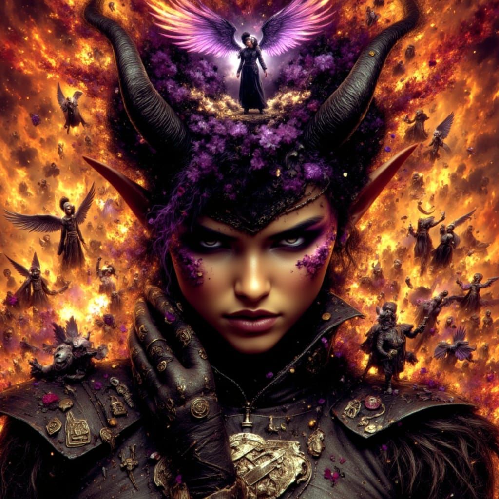 Tiefling <lora:Conda Style:1.5>