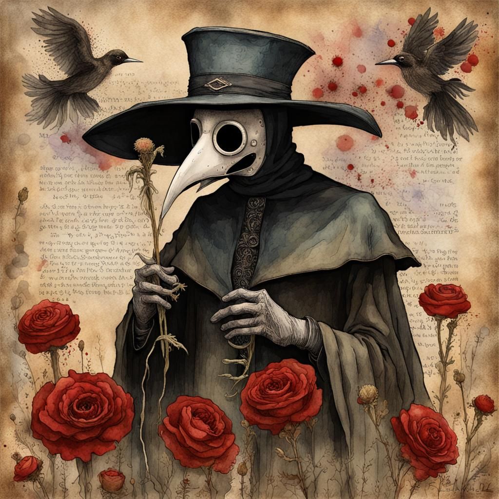 Plague Doctor  by @Yanciepants