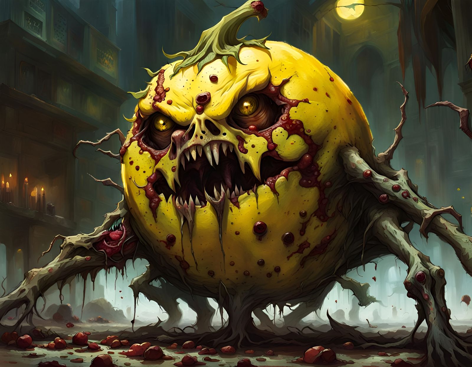 Zom-Lemon  by @Nate River