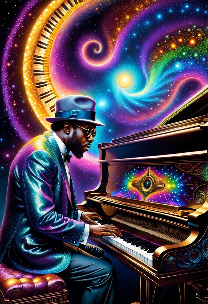 Jazz Legend: Thelonious Monk (1917-1982) (Starlight XL)  by @Mak