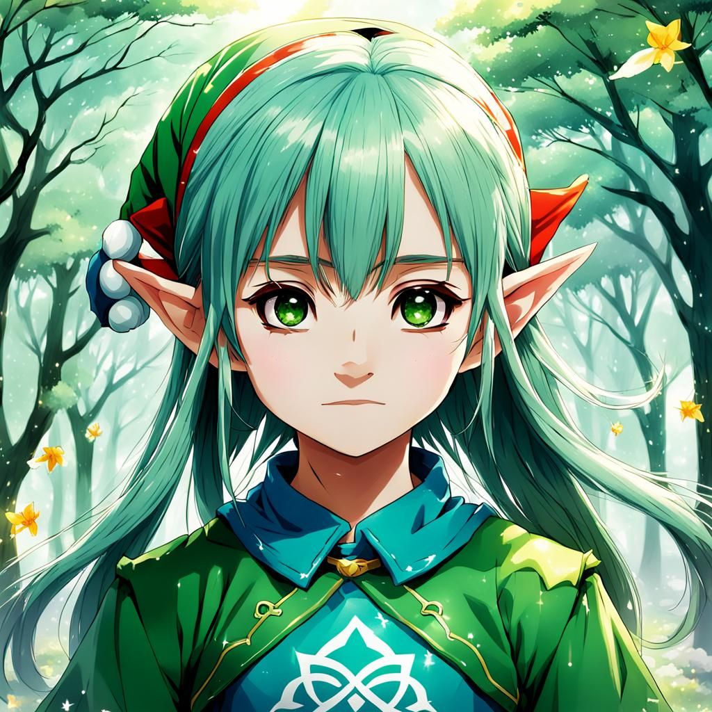 Otaku Elf. - AI Generated Artwork - NightCafe Creator