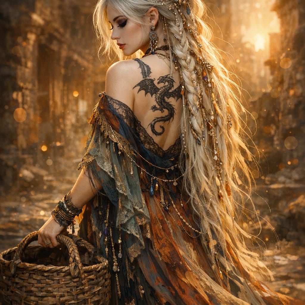 Braided Sorceress