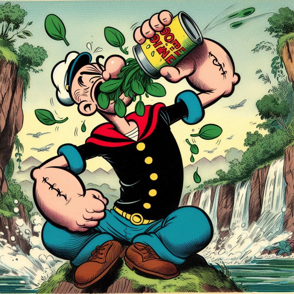 Popeye the Sailor Man!