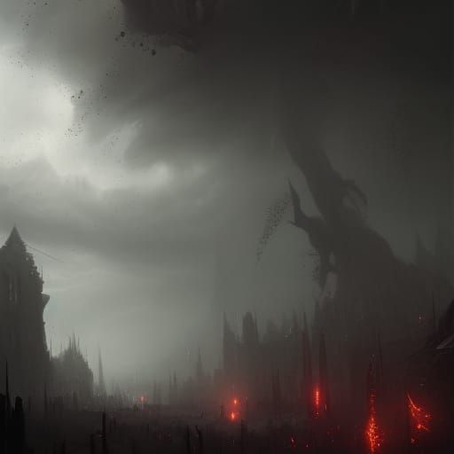 Demons domain - AI Generated Artwork - NightCafe Creator