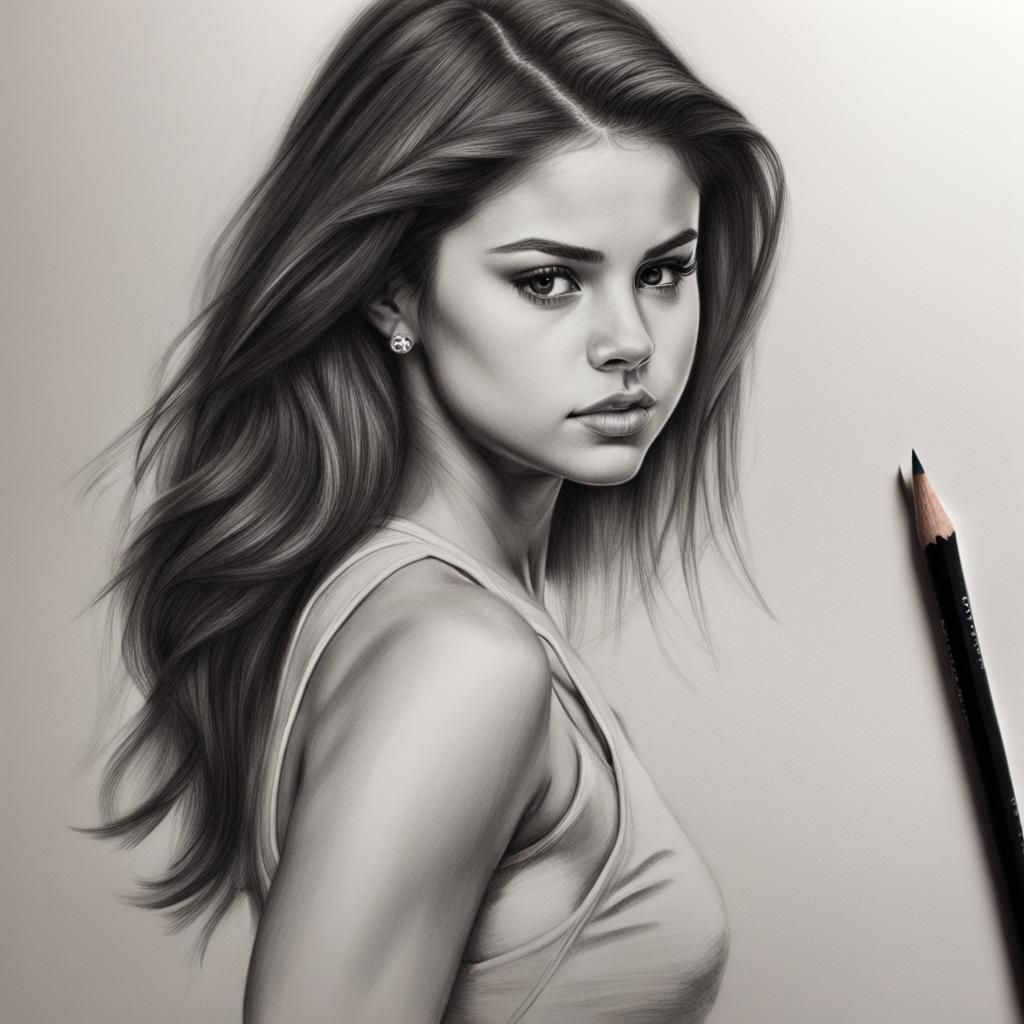 Selena Gomez - Ai Generated Artwork - Nightcafe Creator