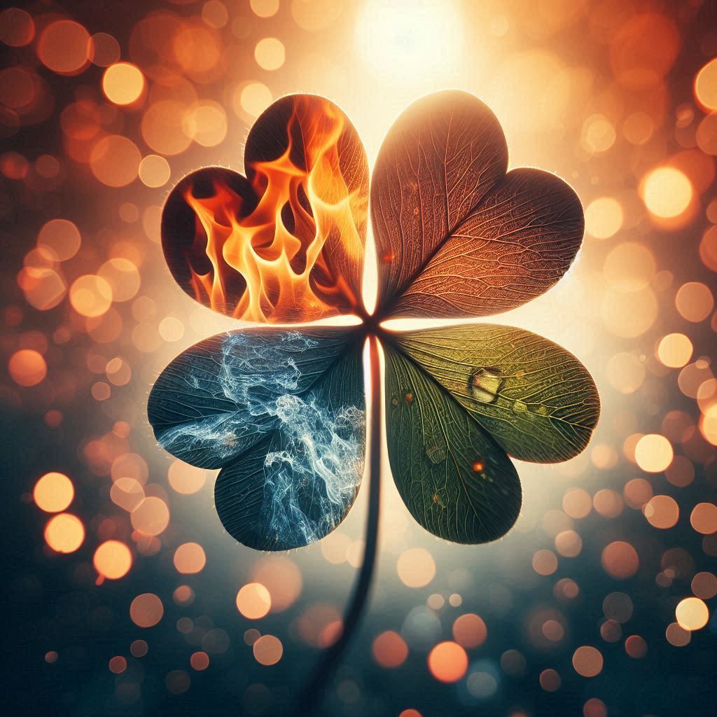 Four elements clover