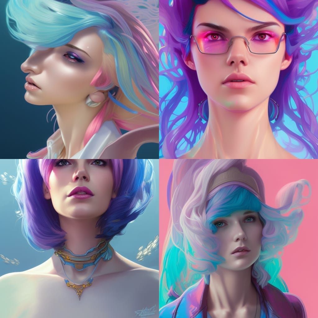 Seapunk Businesswoman