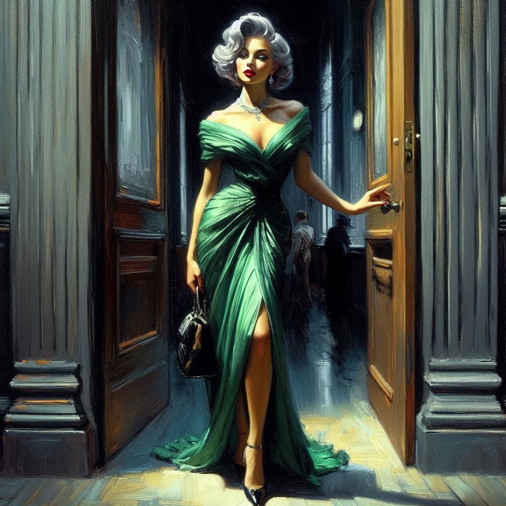 Noir Fatale "She had a body that could stop time."