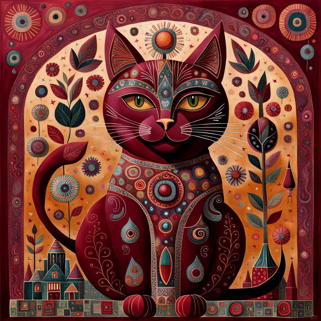 artwork in the style of Howard Finster, Ingrid Baars, Andrew...