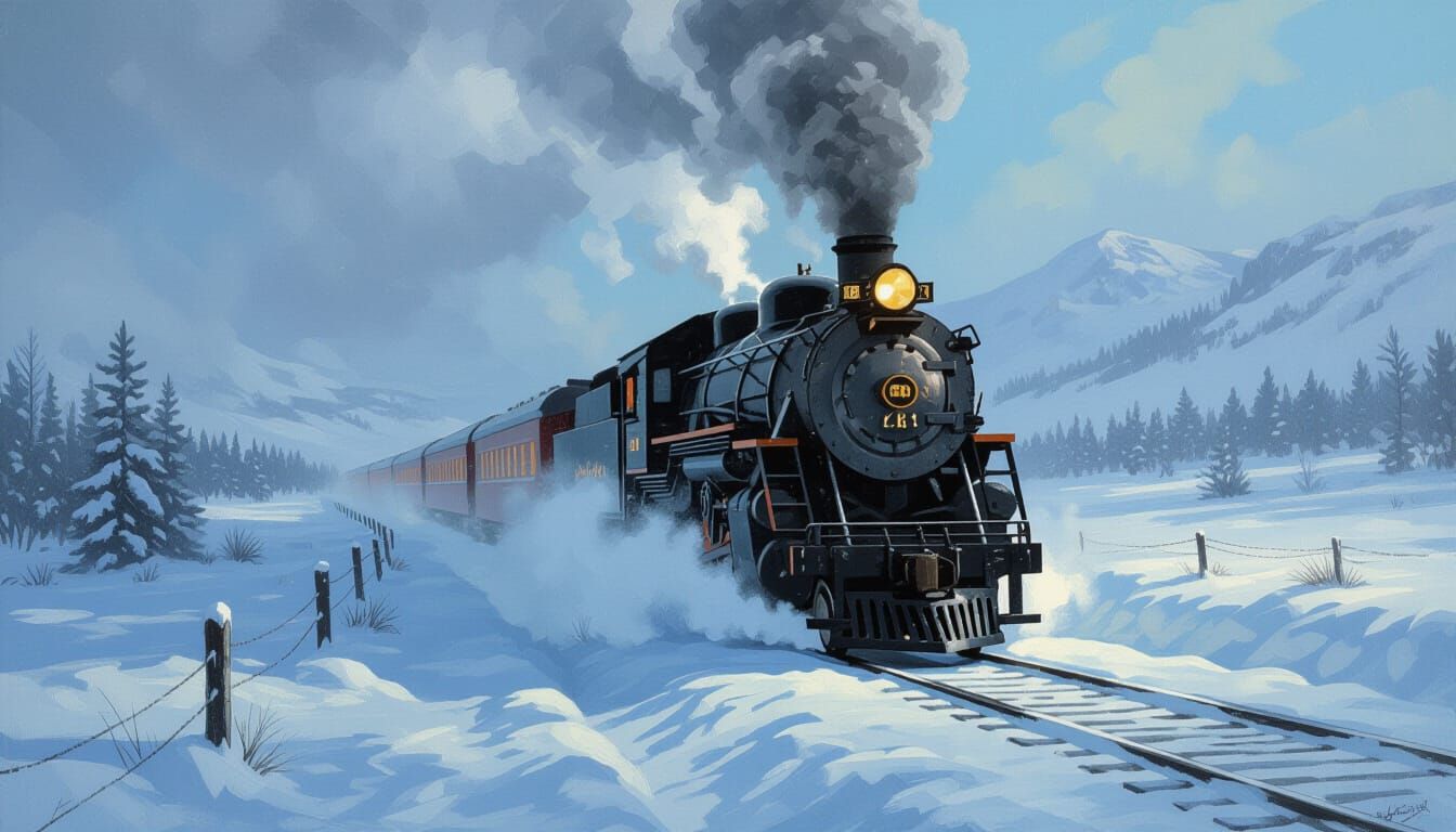 Blizzard Express  by @Snow In Fire