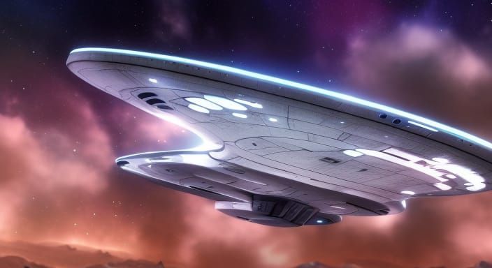 Flying Across The Galaxy