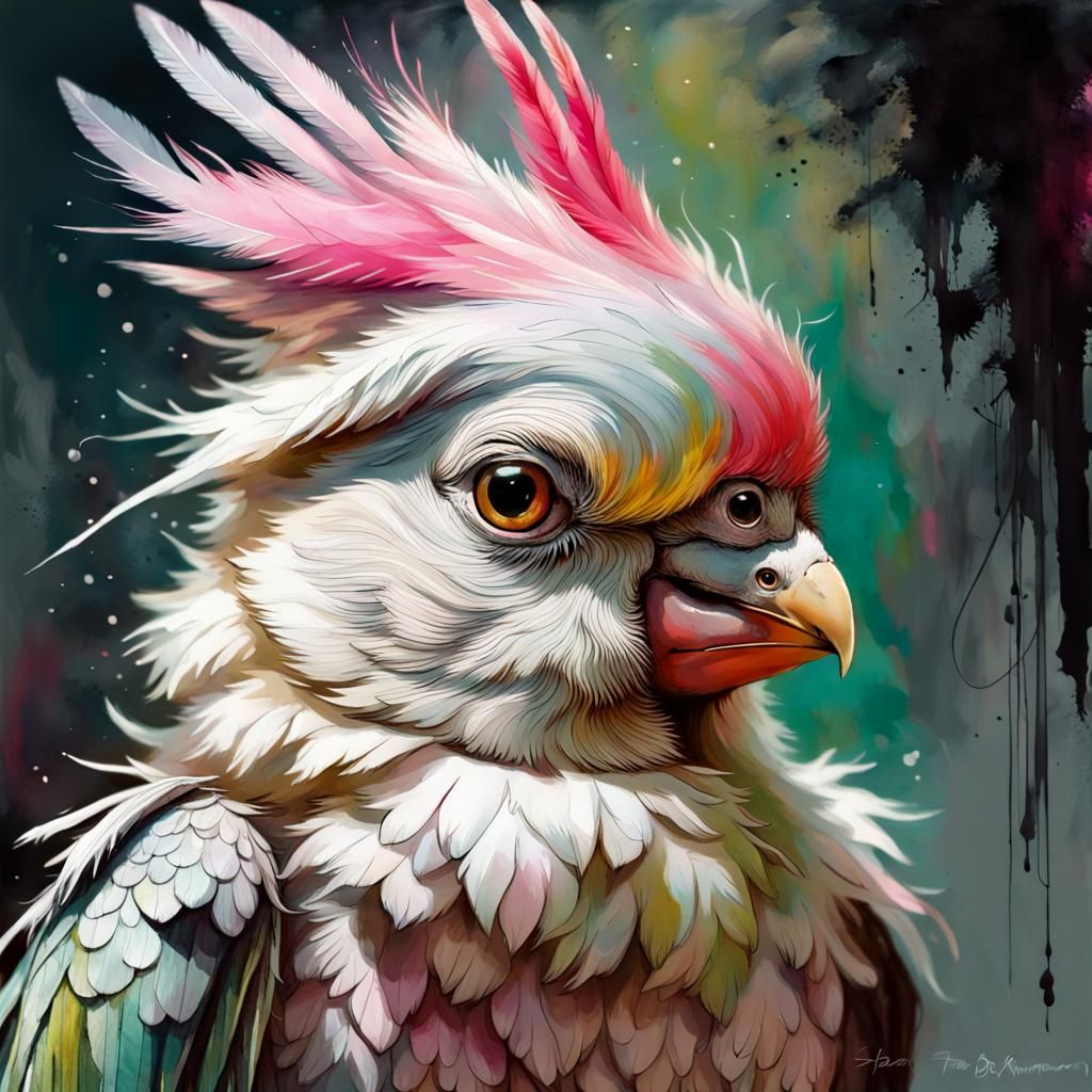 A Most Unusual Bird - AI Generated Artwork - NightCafe Creator