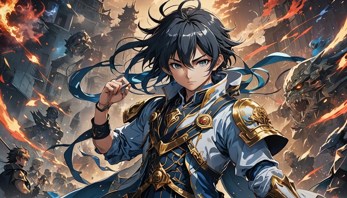 Anime-Style Art: Earthlings Without Color Divisions