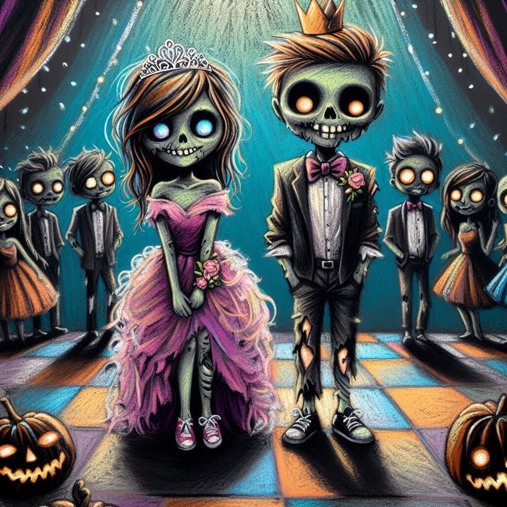 Zombie prom night