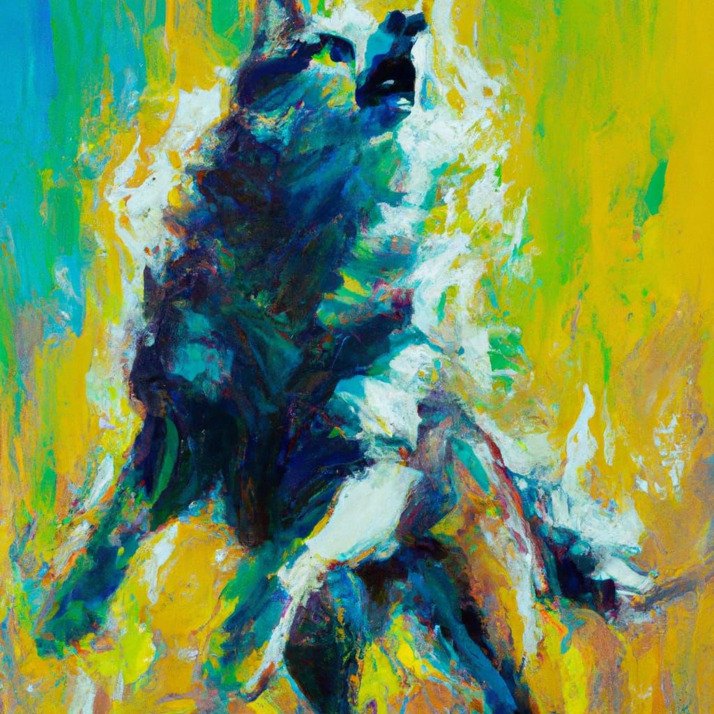 Rising Wolf