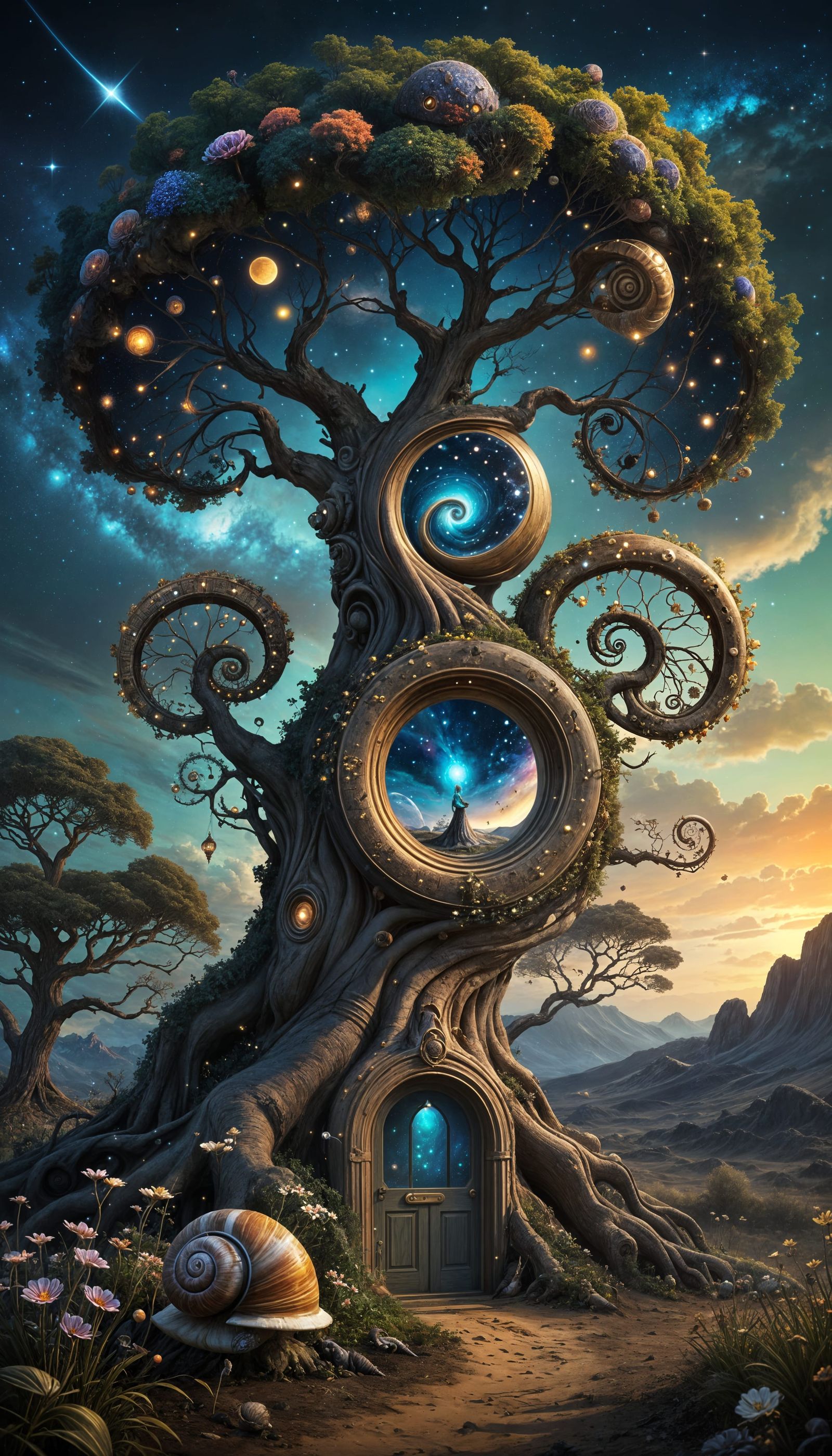 Entrance to infinite worlds  by @Chantal-Rose