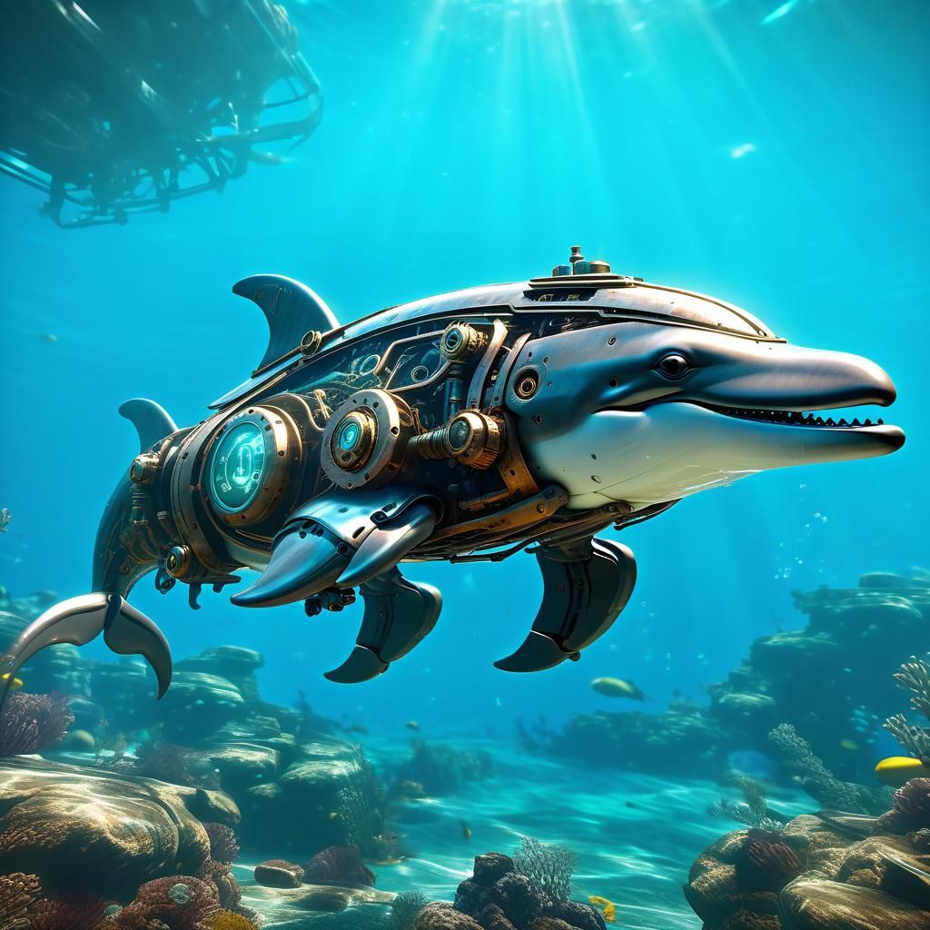 Dolphin Naval Robots Patrol & Guard Navy Ships
