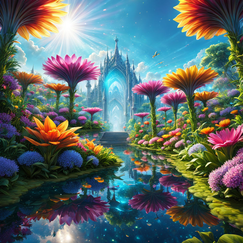 Flower Eternia  by @DreamakerUniverse