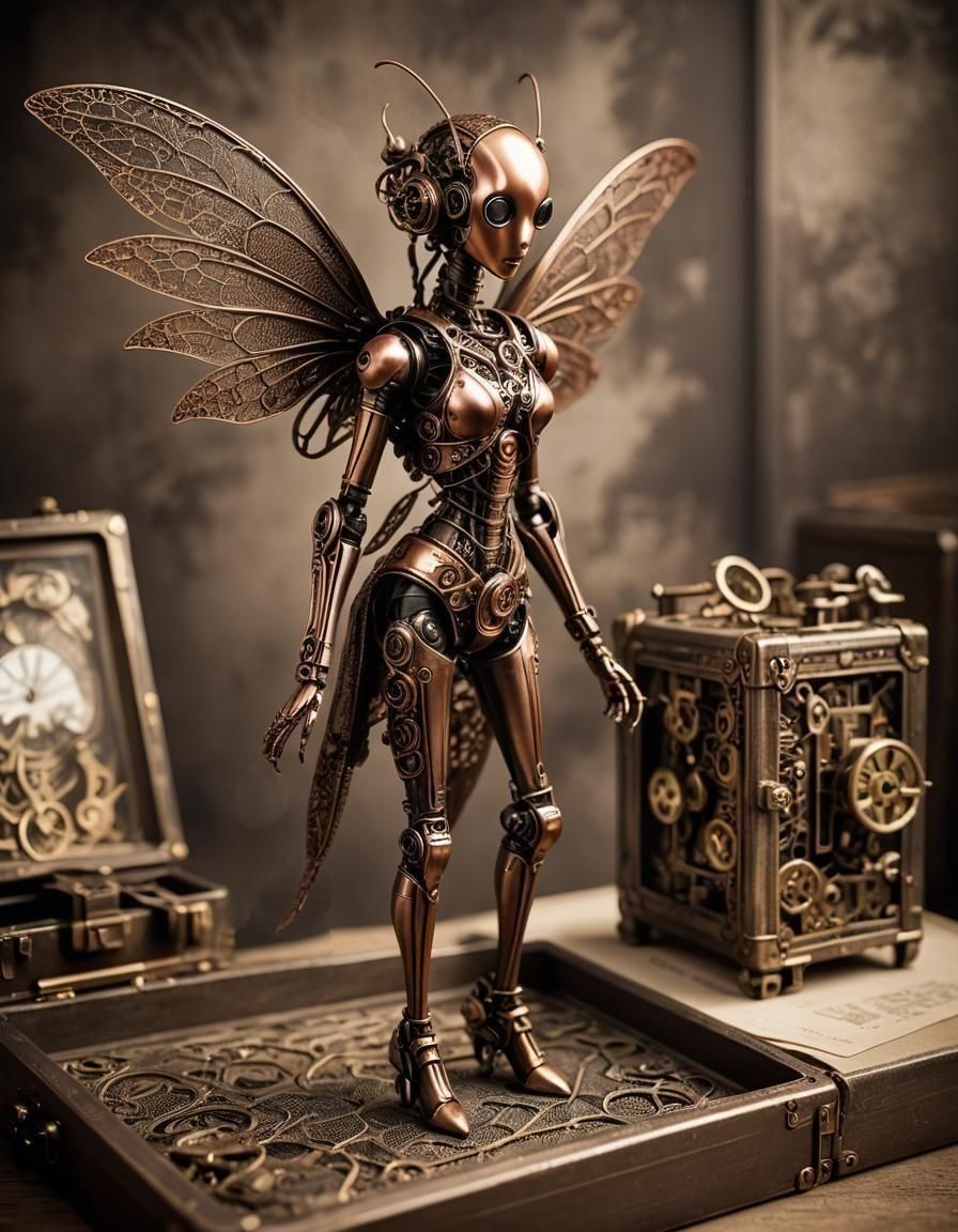 Steampunk Toy  by @Paeantrix