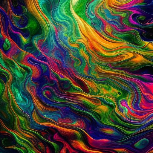 Colorful Oil! - Ai Generated Artwork - Nightcafe Creator