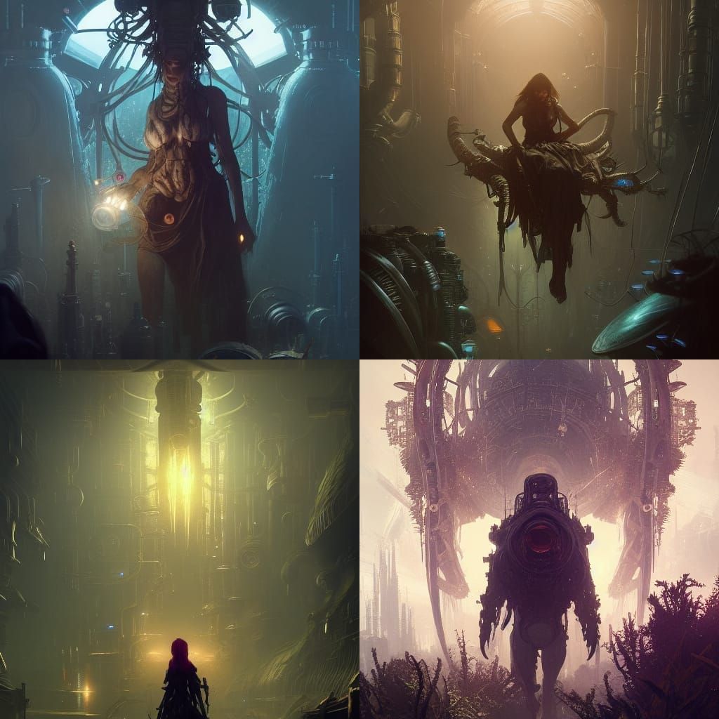 Biopunk Alchemist, a masterpiece, 8k resolution, dark fantas...