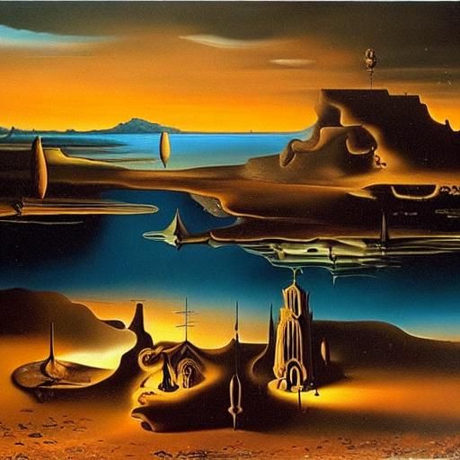 The desert beach