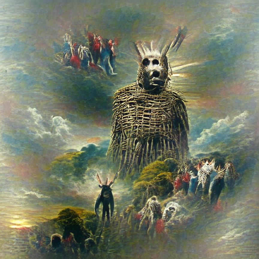 Wicker Man by Gustave Doré