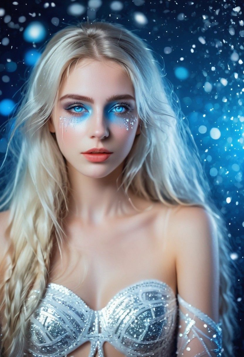 Elegant beautiful gorgeous youg femme fatale