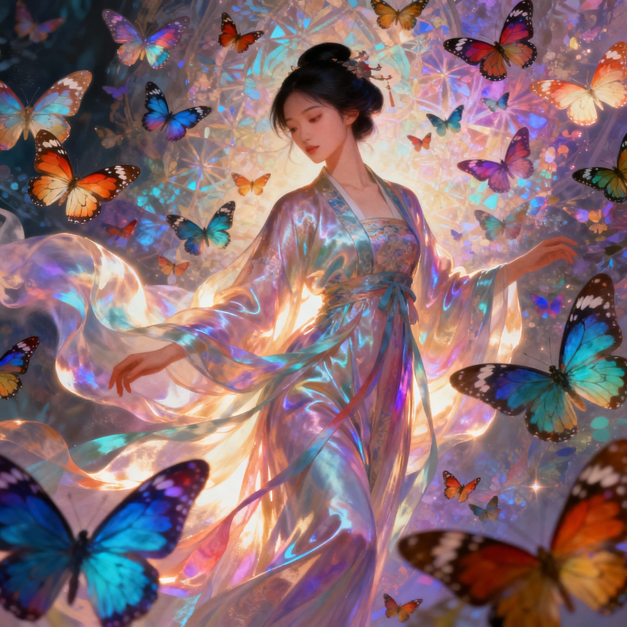 Shimmering Butterflies 