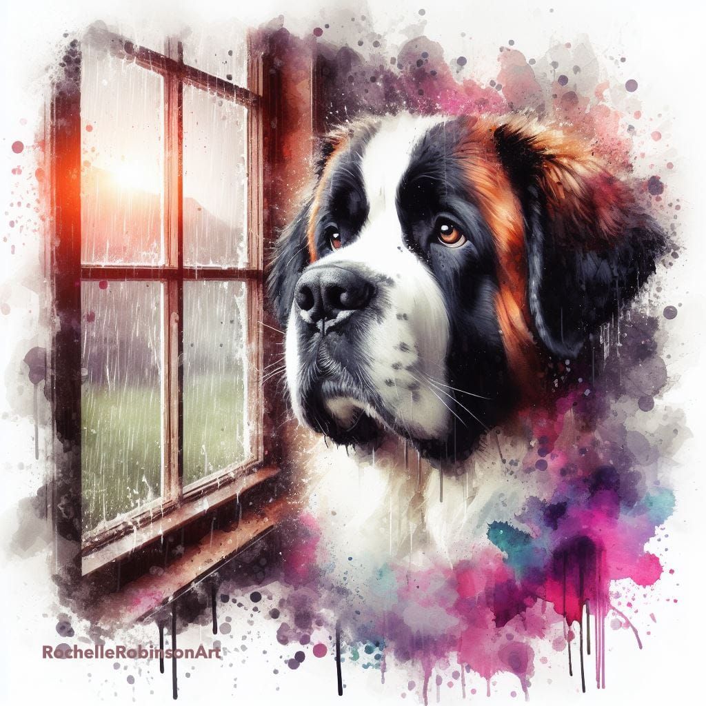 A Saint Bernard Dog - Lord Byron
