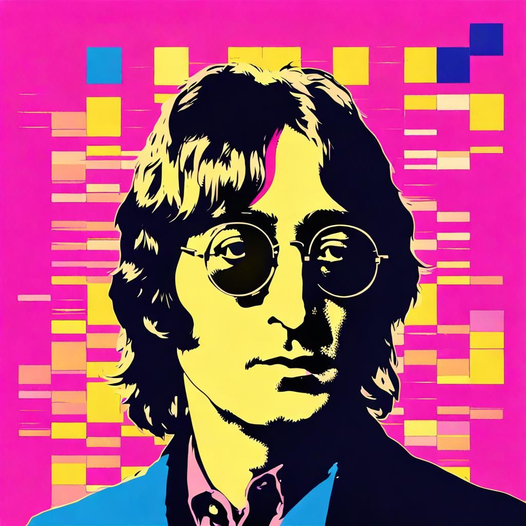 John Lennon - AI Generated Artwork - NightCafe Creator