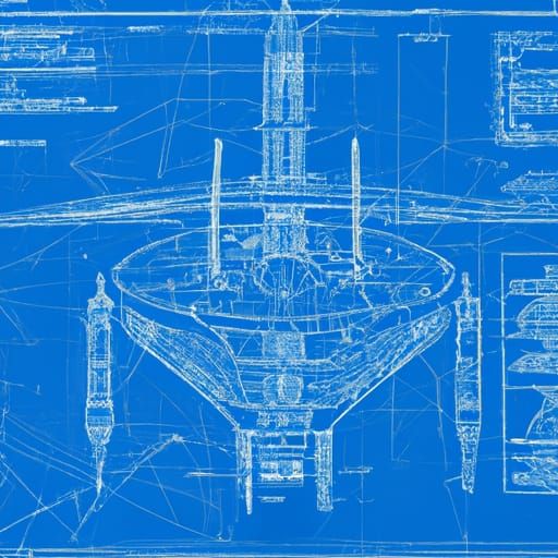 Spacecraft Blueprint - 2