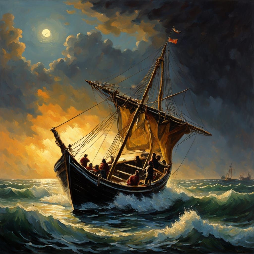 Storm on the Sea of Galilee
  by @Ned Carlyle