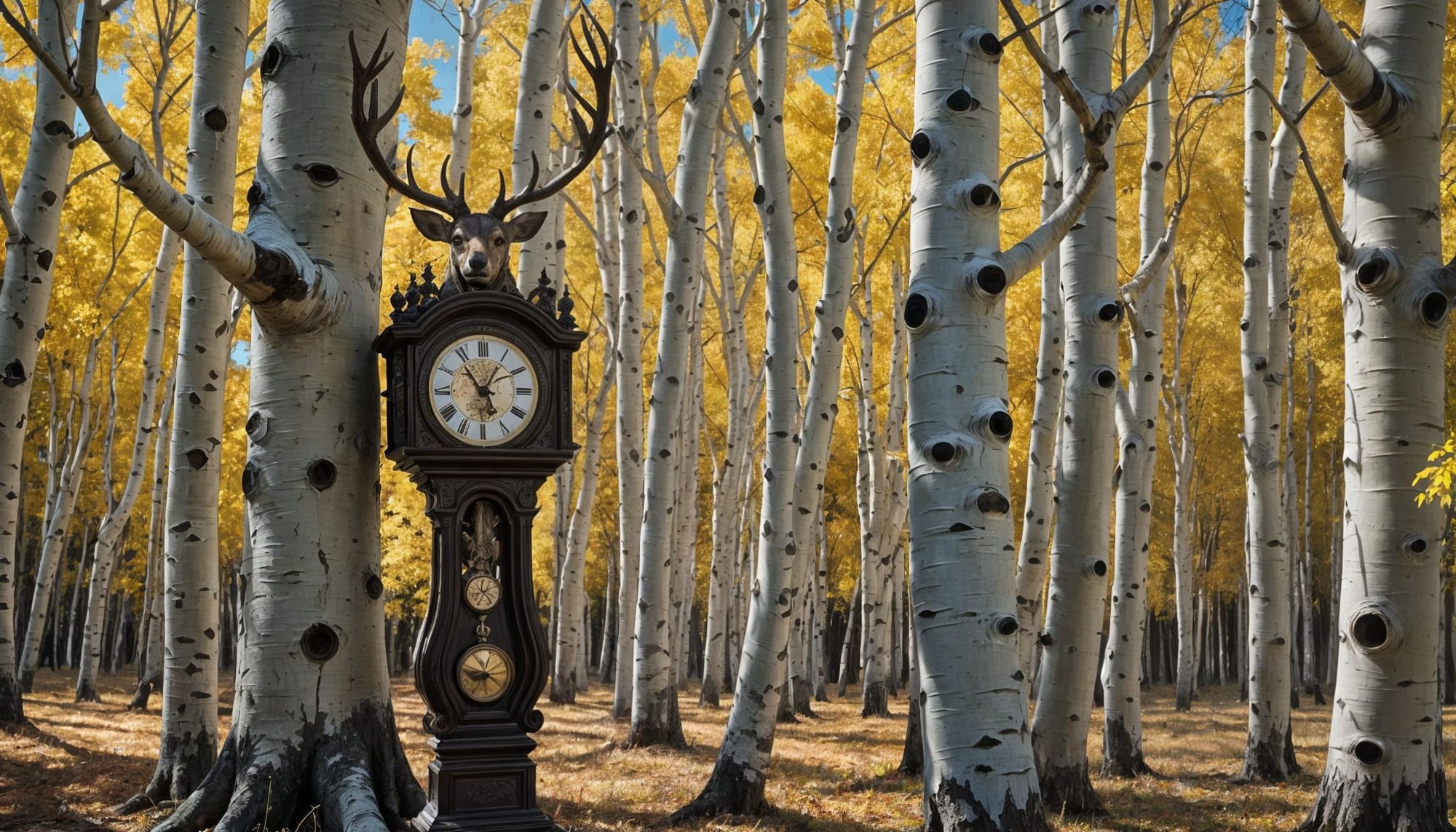 My Deer Grandmothers Clock