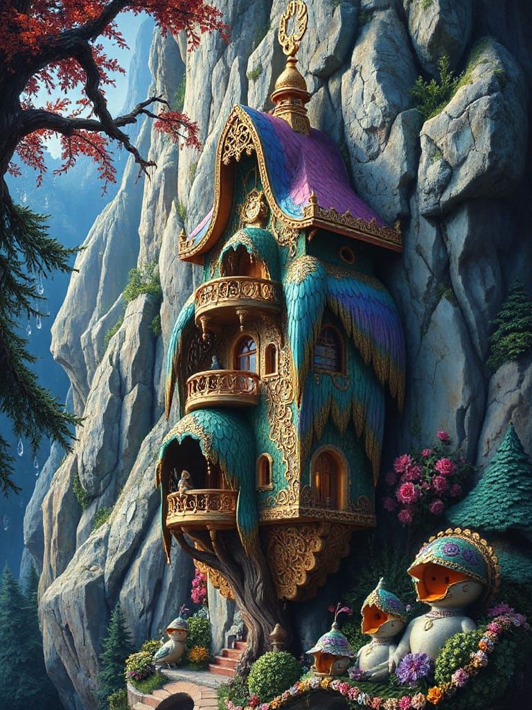  birdhouse mansion  by @Sasha