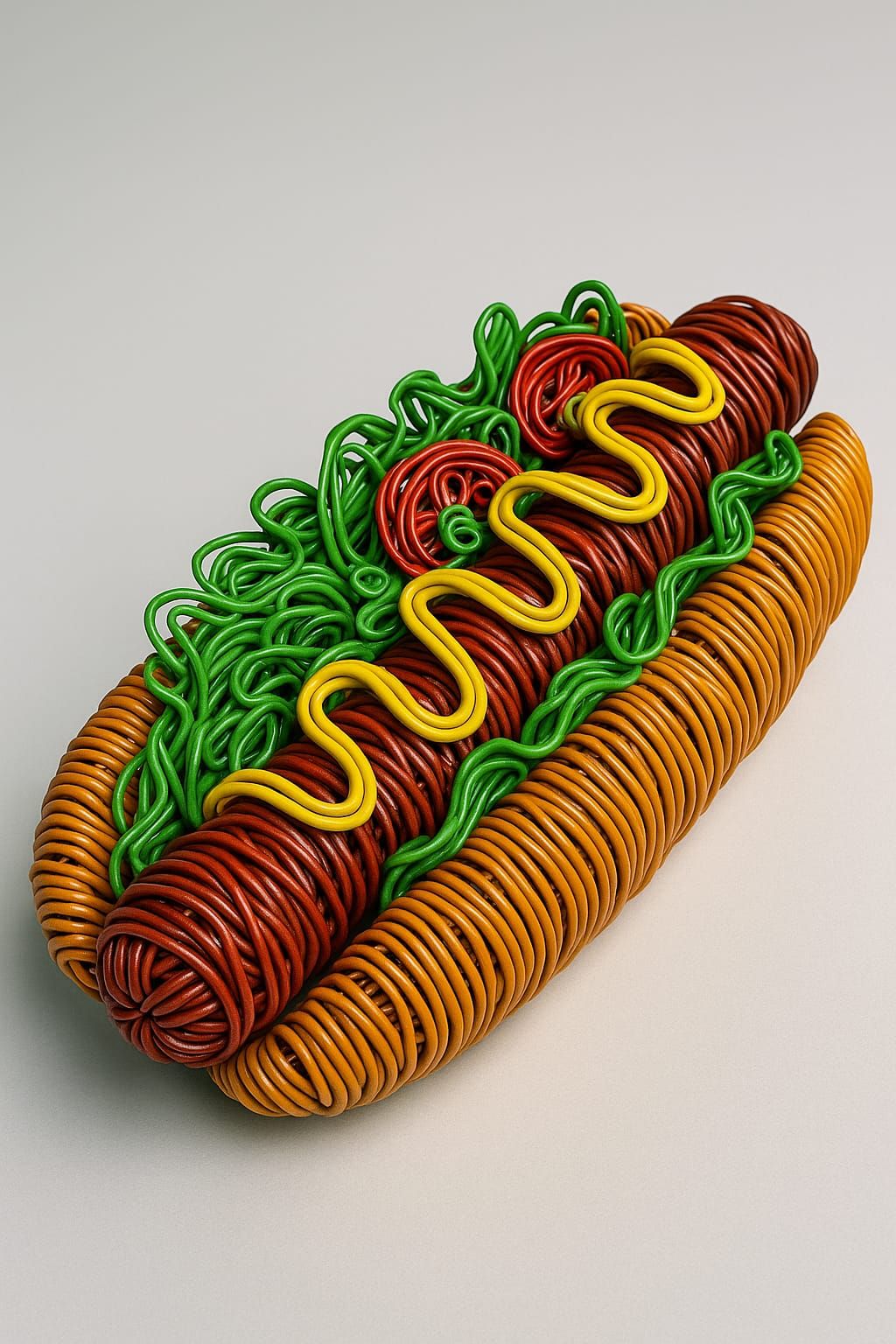 Hotdog Wire Art