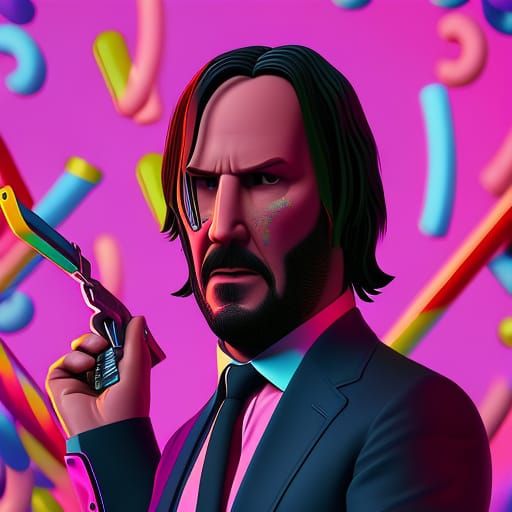 SDXL John Wick