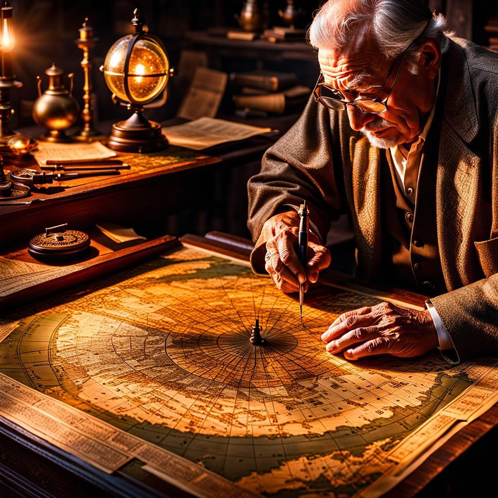 Master cartographer  by @Morgan