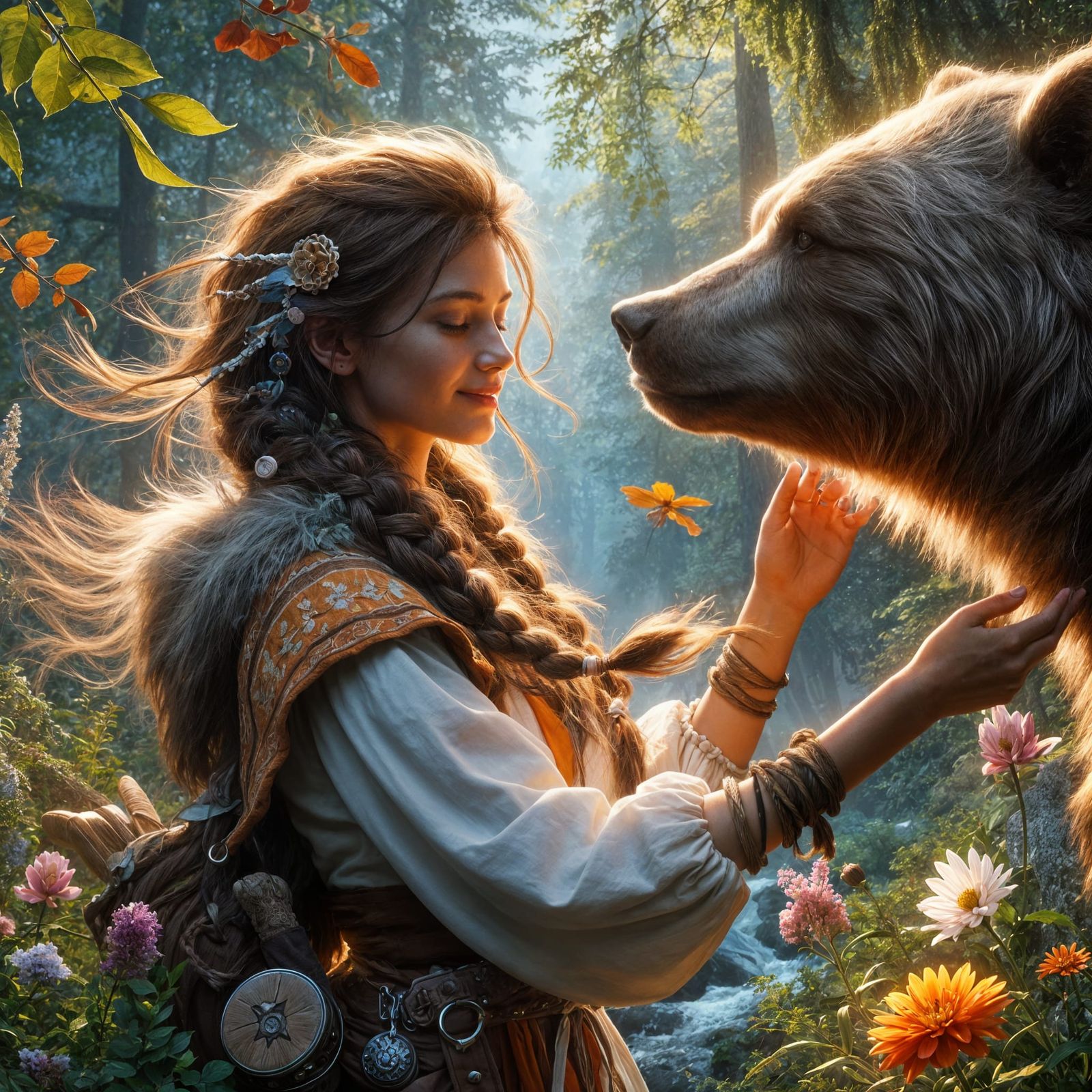 maiden and her bear 2